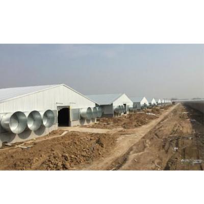 China High Quality Lightweight Steel Farms Factory Chicken House Farm / Steel Structure Prefab Chicken House for sale