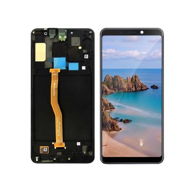 China Mobile Phone LCD Display With Frame Screen Touch Digitizer Assembly For Samsung A9S For Samsung A9S for sale