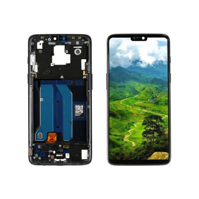 China Mobile Phones LCD Display For OnePlus 6 Display With Touch Screen Assembly For OnePlus 6 for sale