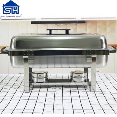 China 9L Stocked Buffet Chafing Dish Food Warmer, Chafing Dish, Buffet Serving Dish for sale