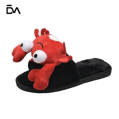 China Deodorization 2021 popular design crawfish crab personalized cotton broom fall winter children for sale