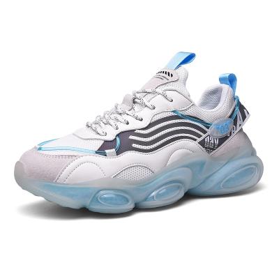 China CUSHIONING 2021 Fashion Breathable Mesh Style Men Basketball Walking Sports Shoes for sale