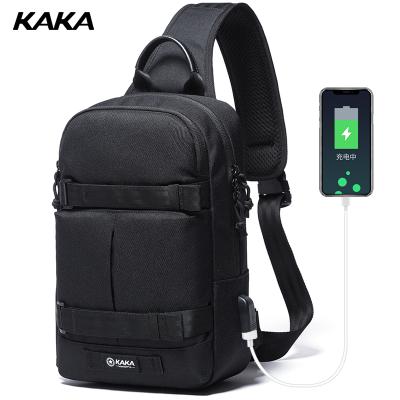 China Cross 2020 - OEM New Fashionable Pockets Factory Outdoor Fashionable Humanized Bag Shoulder Sling Bag Logo Body Man Sling Bag for sale