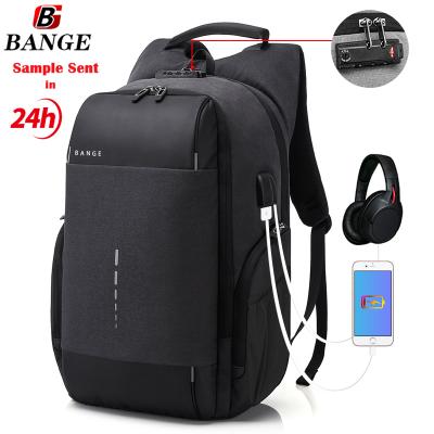 China With USB 2021 Hot Selling USB Charging Wholesale Custom Men's Backpack Waterproof Anti Theft School Bag Laptop Backpack for sale