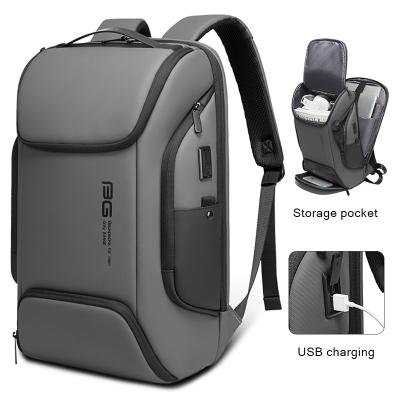 Cina With USB Factory Bange Hot Sale Polyester Charging Wholesale Custom Men Travel Waterproof Laptop School Backpacks in vendita