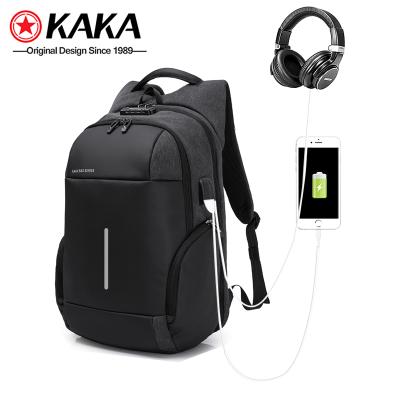 China 2019 Factory wholesale hot sale anti theft smart charging school bags backpack anti thief laptop men backpack with usb charger for sale