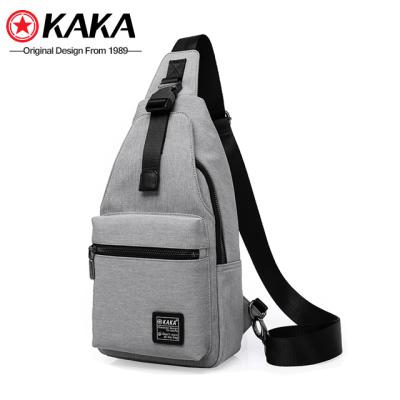 China Hot Sale Wholesale Air Permeability Large Capacity Bag Wholesale Hot Selling Korea Air Permeability Men's Custom Made Oxford Cloth Shoulder Cross - Body Sling Bag for sale