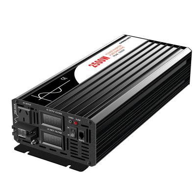 China 2500W Solar Power Inverter With Australia Plug DC 12V 24V 48V To AC 240V High Frequency Pure Sine Wave Inverter 420*217*155mm for sale