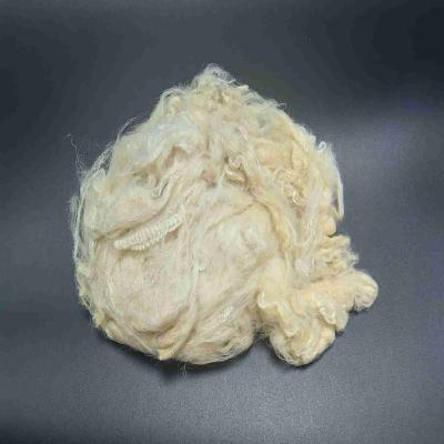 China Biodegradable Environment-Friendly Natural Color Soybean Protein Fiber For Filling for sale