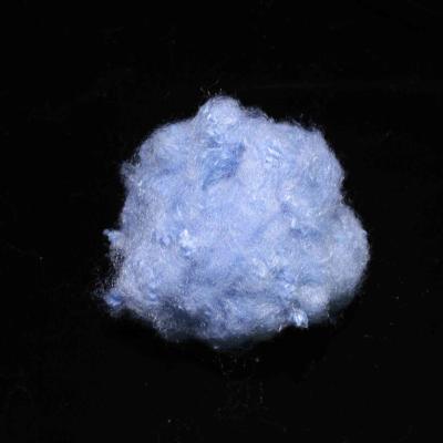 China Eine hochwertige synthetische Polyesterfaser 51 mm Sky Blue PSF für Plush Toy zu verkaufen