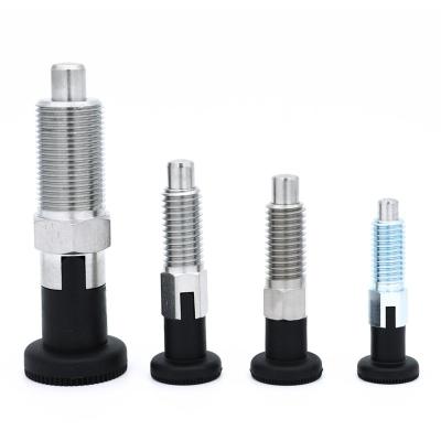 China ZINC China Manufacturer High Precision Thread Indexing Plunger Pin With Nylon Knurled Knob For GN717 Series for sale