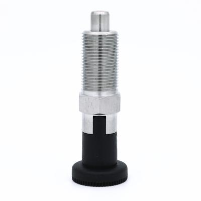 China Custom Factory Price ZINC Stainless Steel CNC Milling Spring Loaded Indexing Plunger With Rest Position for sale