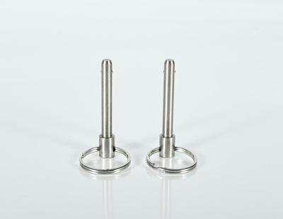 China Galvanized ZINC Wire Stainless Steel Quick Release Pin Locking Detent Pin With Ring for sale