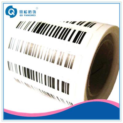 China Seriennummern-Barcode-Aufkleber, klebende Barcode-Aufkleber drucken in Blatt Form zu verkaufen