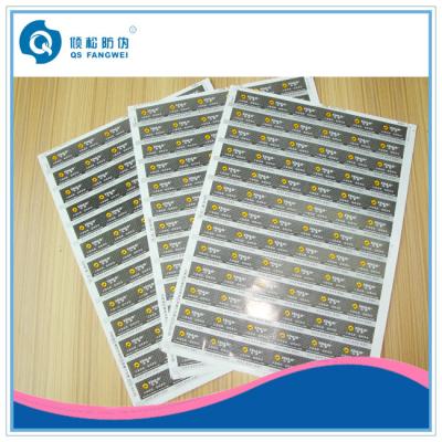 China Printed Self Adhesive Labels , Household / Industry / Chemicals Stickers for sale