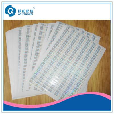 China Scratch-Off Glossy Printed Self Adhesive Labels For Drug Bottle Packaging for sale