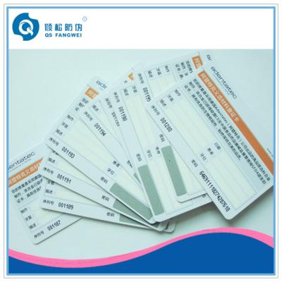 China Silk Screen Hot Stamping Plastic Card Printing For Hospital / Library for sale