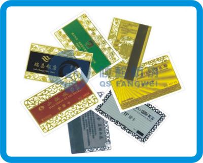 China PET Customized Plastic Card Printing Eco-Friendly With Magnetic Stripe for sale