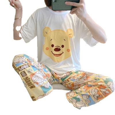 China New QUICK DRY pajamas cartoon sleepwear pajamas set winter pajamas for women printed pajamas pijama mujer for sale