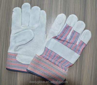 China Landscaping Working Gloves / Safety 10.5 Inch Industrial Gloves 707 Welding Scare Split Leather Cheap Price for sale