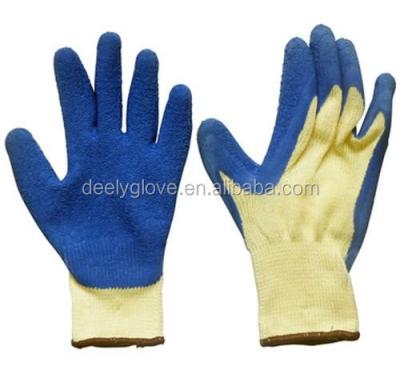 China Anti-impact En388 Latex Wrinkled Coated Safety Work Gloves For Gardening Household for sale