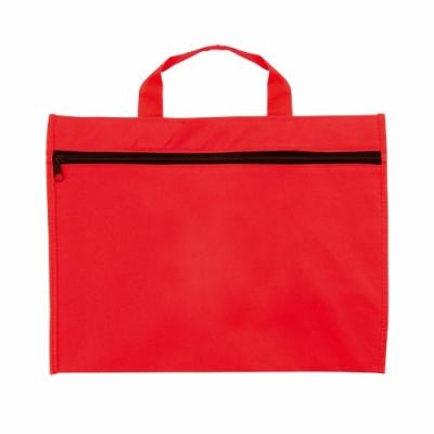 China Reusable 600d Polyester Promotional Edge Document Business Bag Customize Logo Waterproof A4 Document Zipper Folder Bag for sale