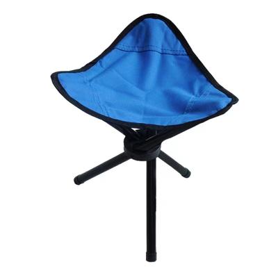 China Modern Outdoor Wholesale Lightweight Camping Tripod Folding Three Leg Fishing Stools Customizable Logo Foldable Picnic Beach Chairs for sale