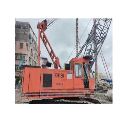 China Building Material Shops 50 Ton Used Kobelco Hitachi KH180-3 Crawler Crane for sale