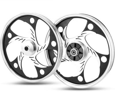 China Aluminum Alloy 17 Inch Drum Brake Cross Country Motorcycle Aluminum Wheel for sale