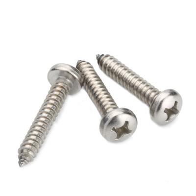 China Nylon Pan Screw Around Pan Head Cross Head Self Tapping Screw for sale