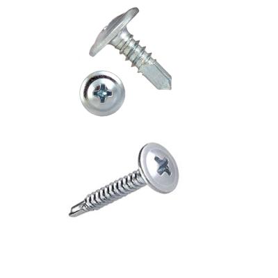 China Phillips Driver Wafer Head Screw Self Round Truss Stainless Steel Drilling Screws for sale