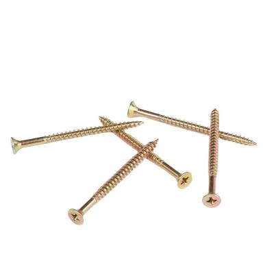 China Low Price Screw Manufacturer Flat Ss Chipboard Screw Metal Screw for sale