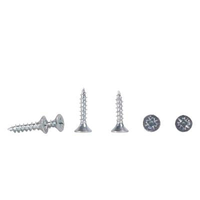 China Csk Flat Galvanized Wooden Assembled Screw Box Self Drilling Chipboard Screws for sale