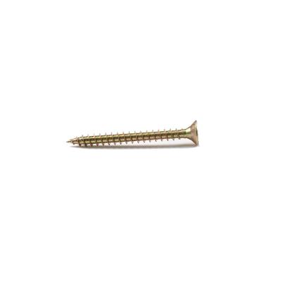 China Flat Screws Manufacturer High Quality Low Grade All Size Galvanized Chipboard Screws for sale