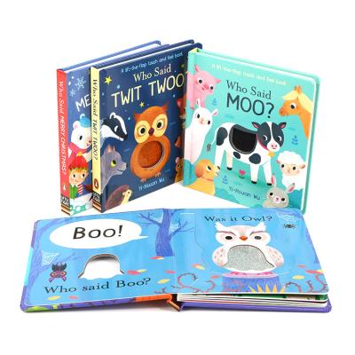 China paper & Custom Hardcover Cardboard Printed Books Full Color Film Lamination Children's Book Printing for sale