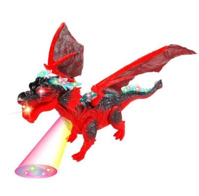 China High Quality Hot Selling Electric Heater Dragon Toys Waving Wings Sound Dinosaur Battery Operated Toys Throwing Light and Dinosaur Light Walking Toys for sale