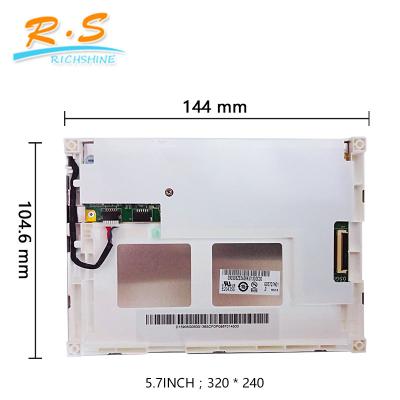 China Video Industrial Screen G057QTN01.0 AUO 5.7 Inch Wide LCD Module Temperature for sale