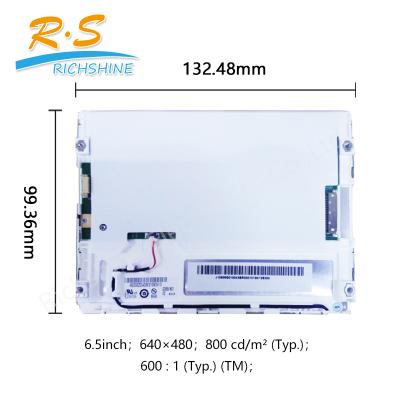 China AUO 6.5 inch 6.5 inch industrial lcd screen G065VN01 V2 for sale