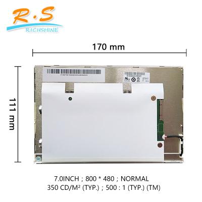 China AUO 7 inch TFT LCD screen G070VW01 V1 for LCD modules G070VW01 V1 for sale