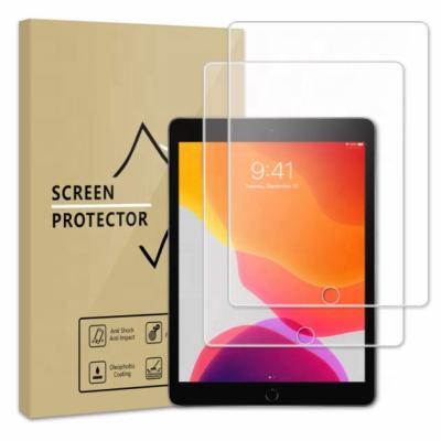 China High Clear Shockproof 9H Tempered Glass Film Screen Shockproof Protector For iPad 10.2(2020) for sale