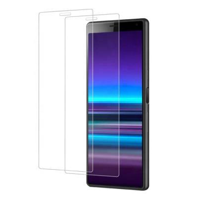 China Shatter Proof Crystal Clear Shatter Proof Tempered Cell Phone Screen Glass Protector For Sony Xperia 10 for sale