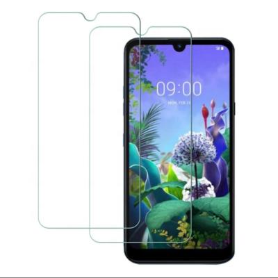 China Shatter Proof Transparent Tempered Glass Mobile Shatter Screen Protector For LG Q60 Resistant for sale