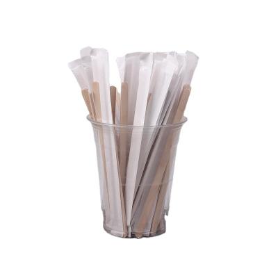 China Factory Viable Thin Hardcover Hensin Mix Disposable Wooden Maxim Stick Coffee Stirrer Disposable Wooden Stick For Sale for sale