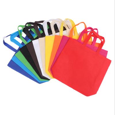 China Eco-friendly Company Advertising Gift Cloth Tote Bag Good Quality Foldable Nonwoven Party Gift Bag Green Blue Green for sale