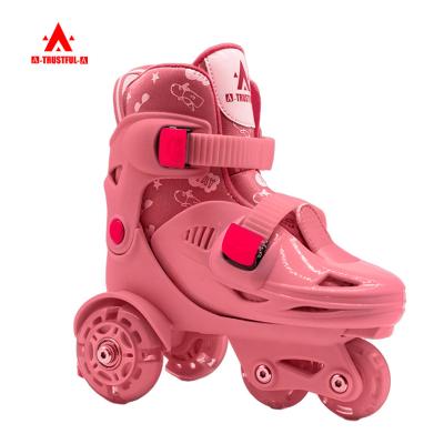 China Fashion\Comfortable\Durable Kids Shape Skating Shoes For Kids Roller Skate Shoes Adjustable Built-in Skates Infant For Outdoor Sport for sale