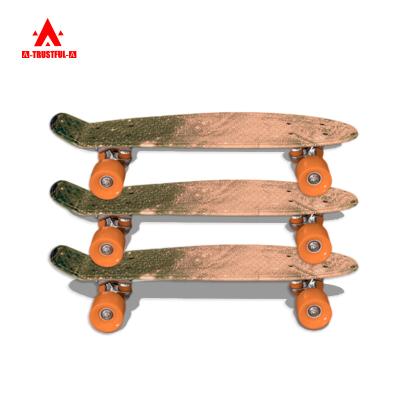 China High Quality Plastic Youth Skateboard Four Wheels Longboard Skateboard Can Be Custom Branded Skateboard For Teenager for sale