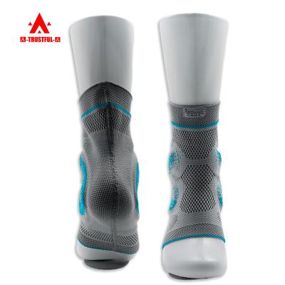 China High Permeability Weaving Process Wholesale Sports Ankle Support Latex Ankle Sleeve Compression Support Brace For Women Men for sale