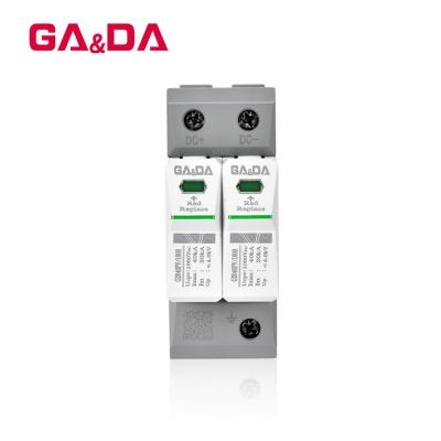 China 1000V DC Thunder Surge Protector PV SPD Solar Surge Protector Surge Protector Power SPD G2040PV-1000-2P for sale