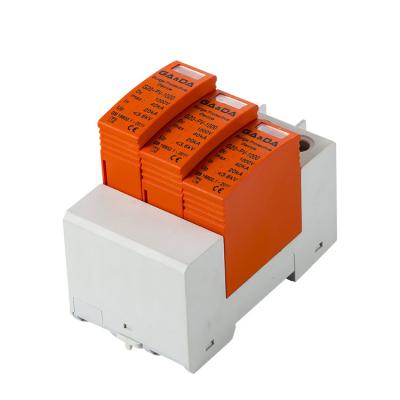 China 1100 Keep Working Voltage Power Arrester Surge Switch G20-40PV-1000-3P for sale