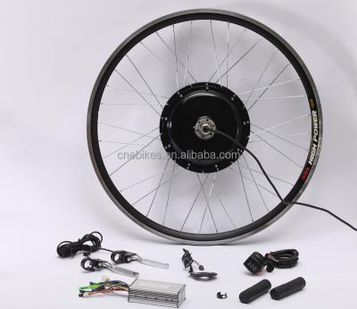 China Alluminum alloy 48v 750w 1000w motor electric bicycle kit e bike kit on sale for sale